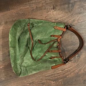 Fabulous Fall Lucky Brand Suede Purse